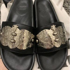 Sun moon celestial Slides Flip Flops BNW